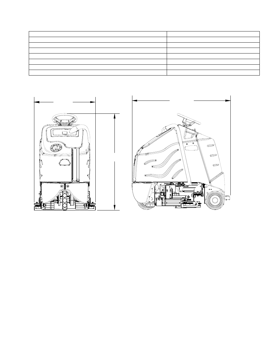 631-750-0 pg 3-2 and 3-3, Technical specifications | Windsor Chariot Scrubber 10061160 User Manual | Page 9 / 144