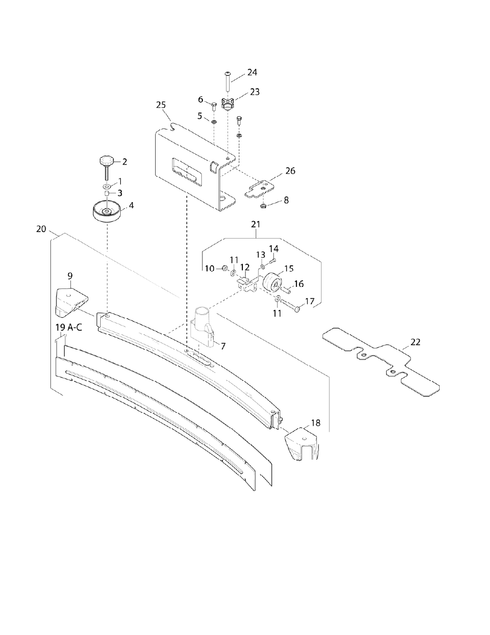 Squeegee-cylindrical | Windsor Chariot Scrubber 10061160 User Manual | Page 96 / 144