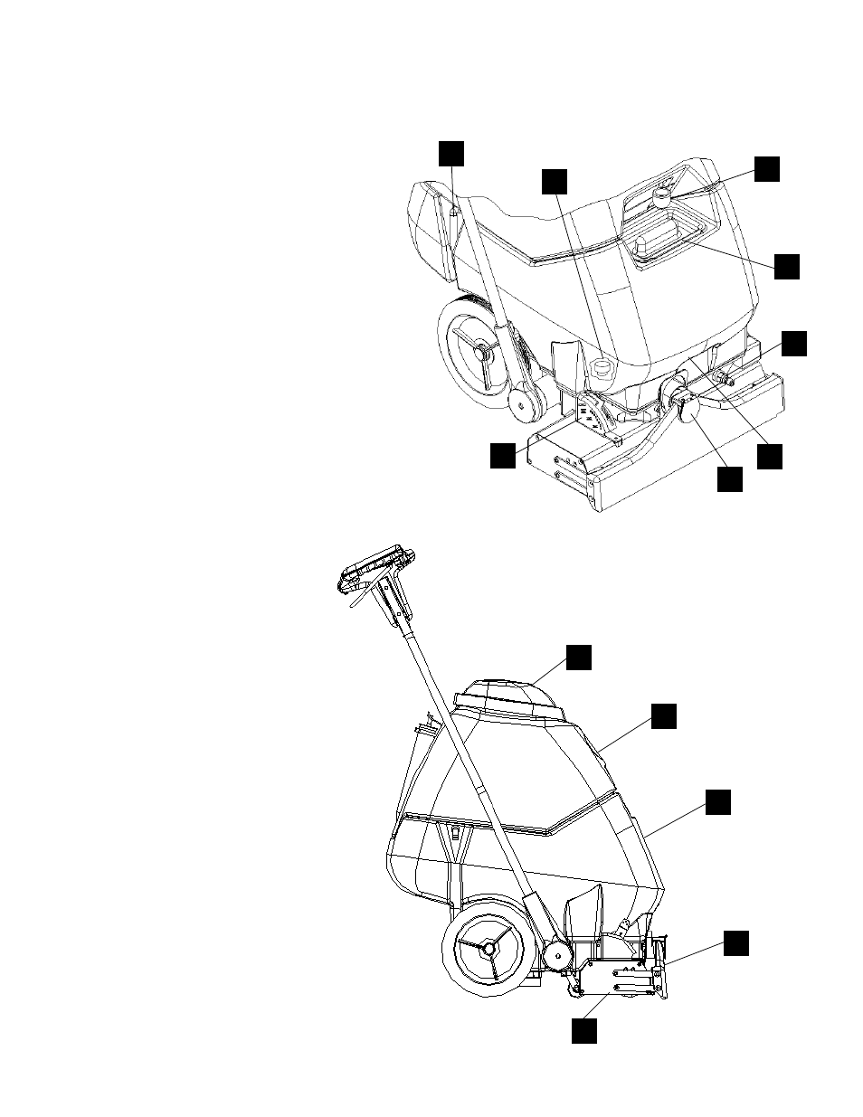 Controls/component locations | Windsor Clipper CLP12IB User Manual | Page 10 / 23