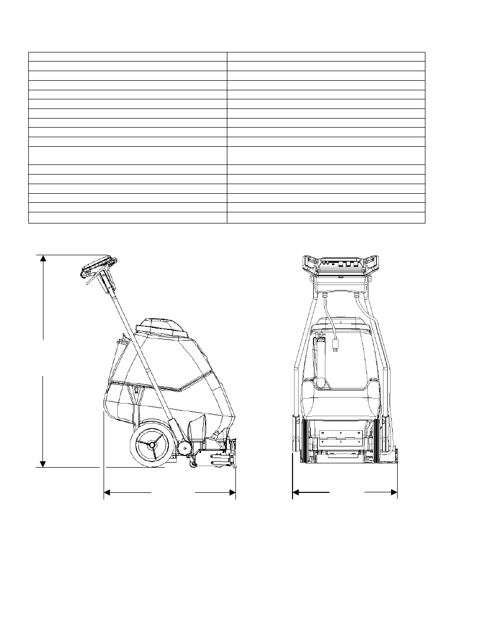 Technical specifications | Windsor Clipper CLP12IB User Manual | Page 8 / 23