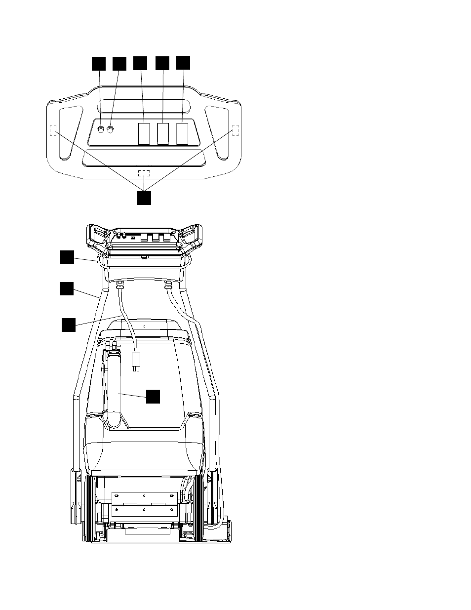 Controls/component locations | Windsor Clipper CLP12IB User Manual | Page 9 / 23