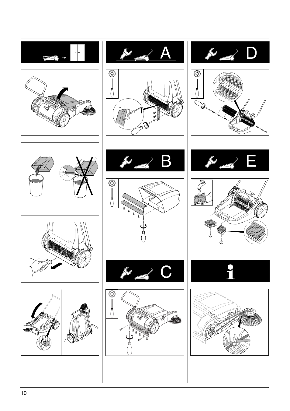 Windsor Sweepers User Manual | Page 10 / 13