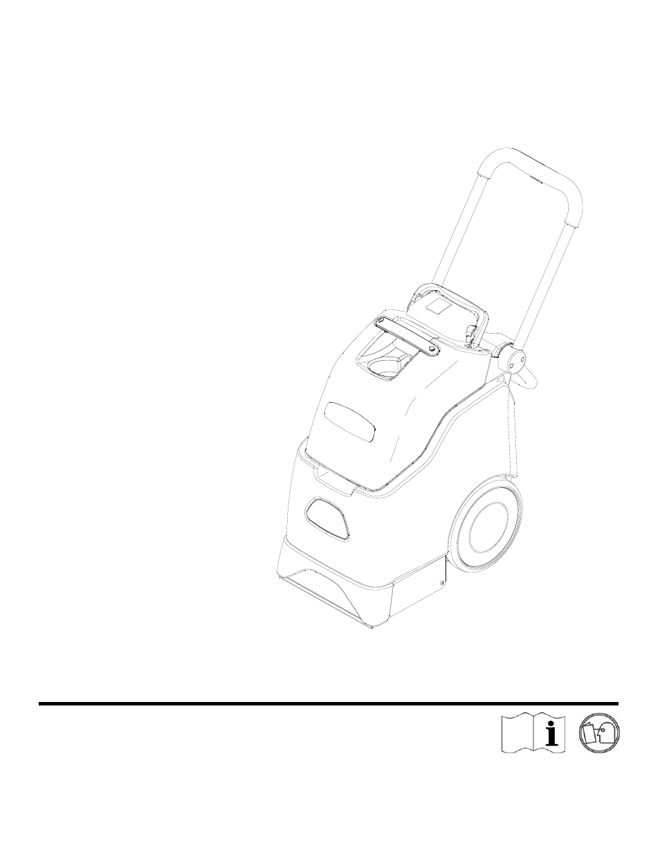 Windsor MINI CARPET EXTRACTOR MPRO 10080390 User Manual | 48 pages