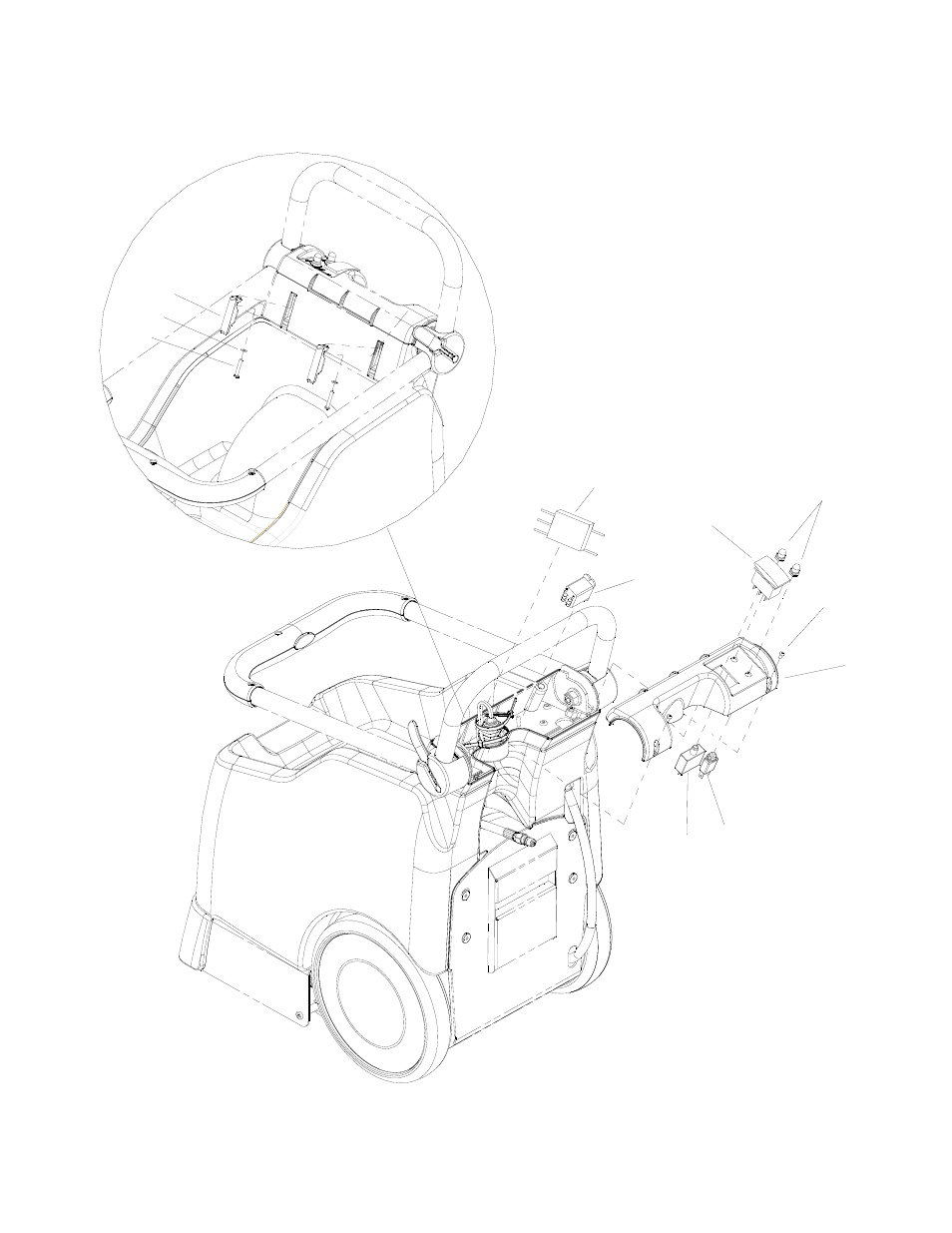 Control panel | Windsor MINI CARPET EXTRACTOR MPRO 10080390 User Manual | Page 22 / 48