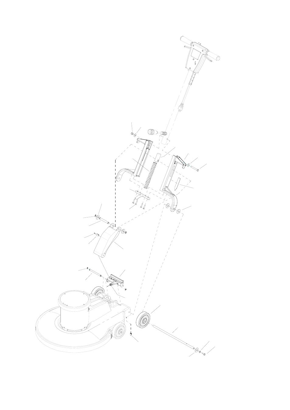 630-960-0 - pg5-5, Handle-lower | Windsor High Speed Burnisher LB2000IA User Manual | Page 20 / 31