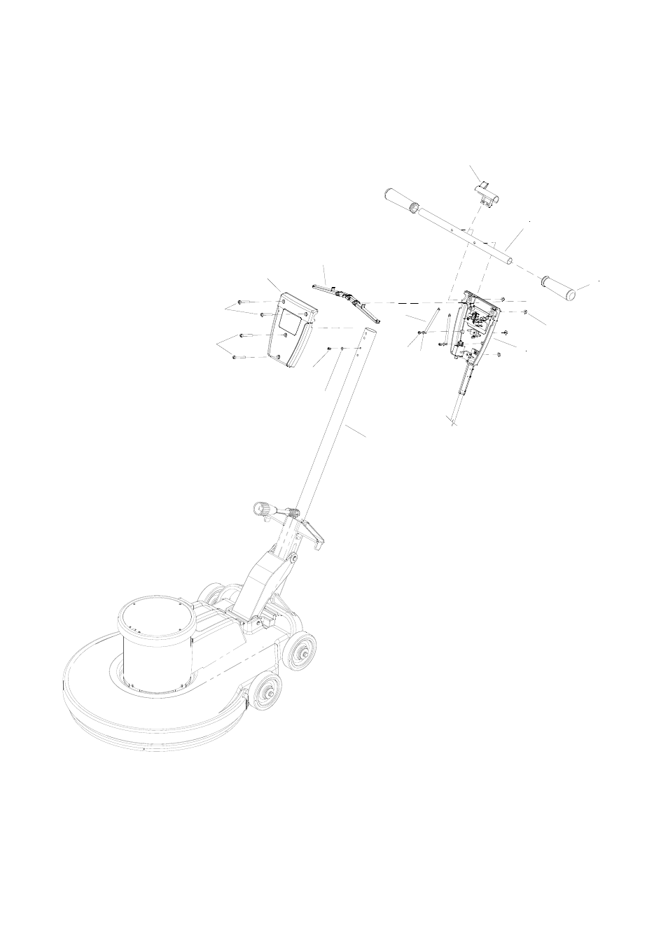 630-960-0 - pg5-7, Handle-upper | Windsor High Speed Burnisher LB2000IA User Manual | Page 22 / 31