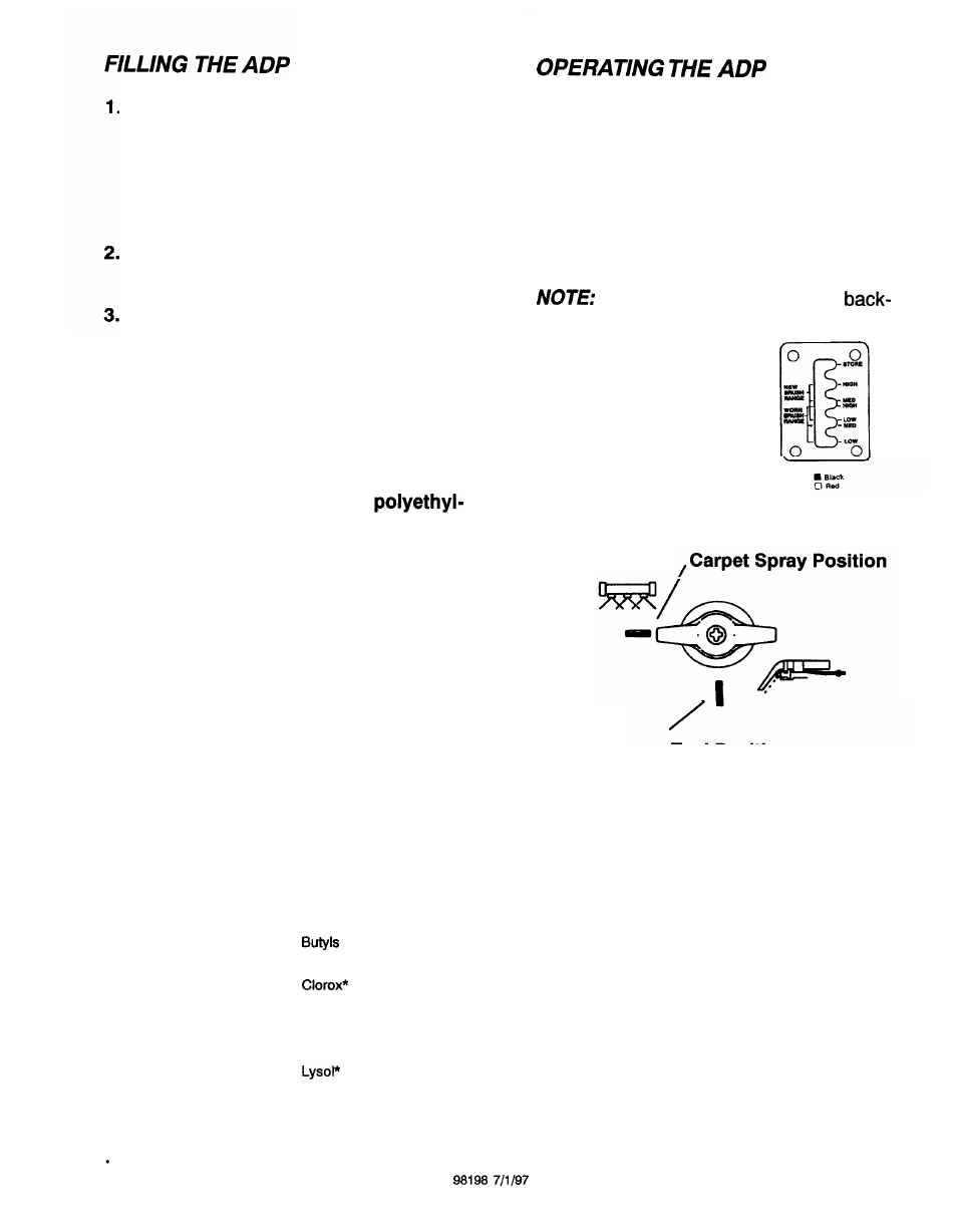Windsor ADMIRAL PLUS ADP User Manual | Page 5 / 26