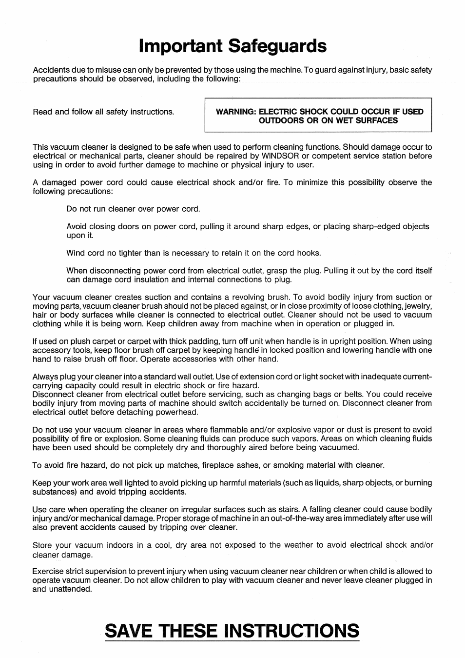 Windsor Sensor XP12 User Manual | Page 6 / 18