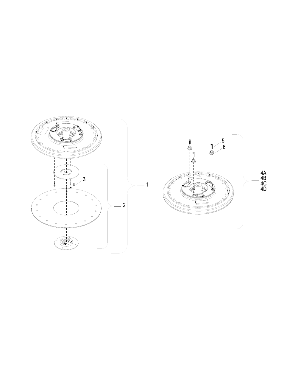 Scrub brush/pad driver | Windsor Automatic Scrubber 86221970 User Manual | Page 18 / 48