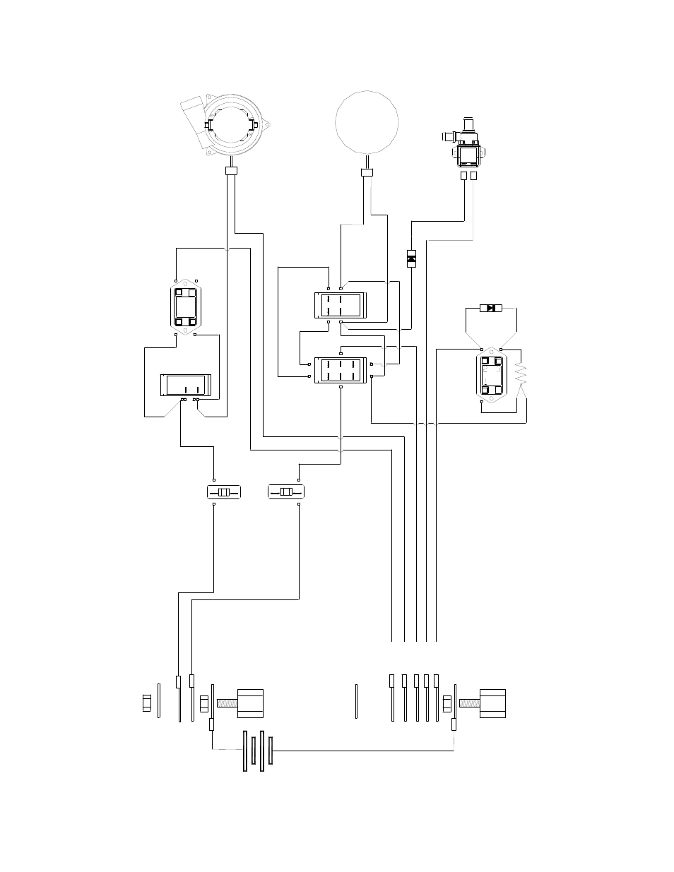 86221970 pg 5-46 and 5-47, Wiring-schematic-qsc172, Hour valve solenoid negative terminal | Vacuum motor brush, Battery brush brush reverse, Terminal positive battery power, Motor vac, Meter | Windsor Automatic Scrubber 86221970 User Manual | Page 47 / 48