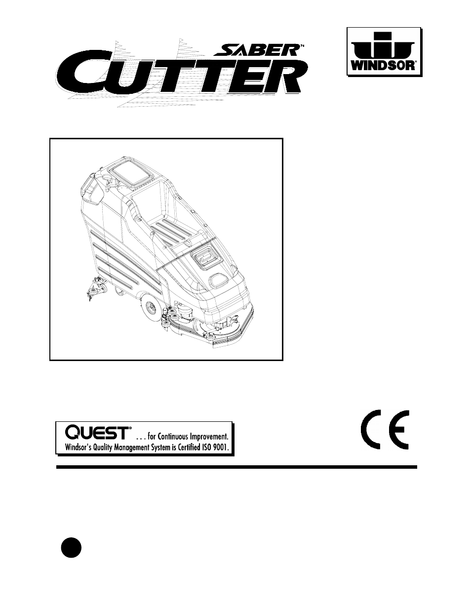 Windsor Walk Behind Scrubber 10052410 User Manual | 35 pages