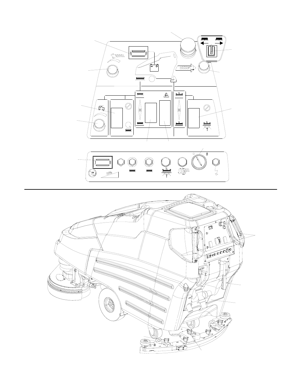 86037150 p3-5, Controls | Windsor Walk Behind Scrubber 10052410 User Manual | Page 12 / 35