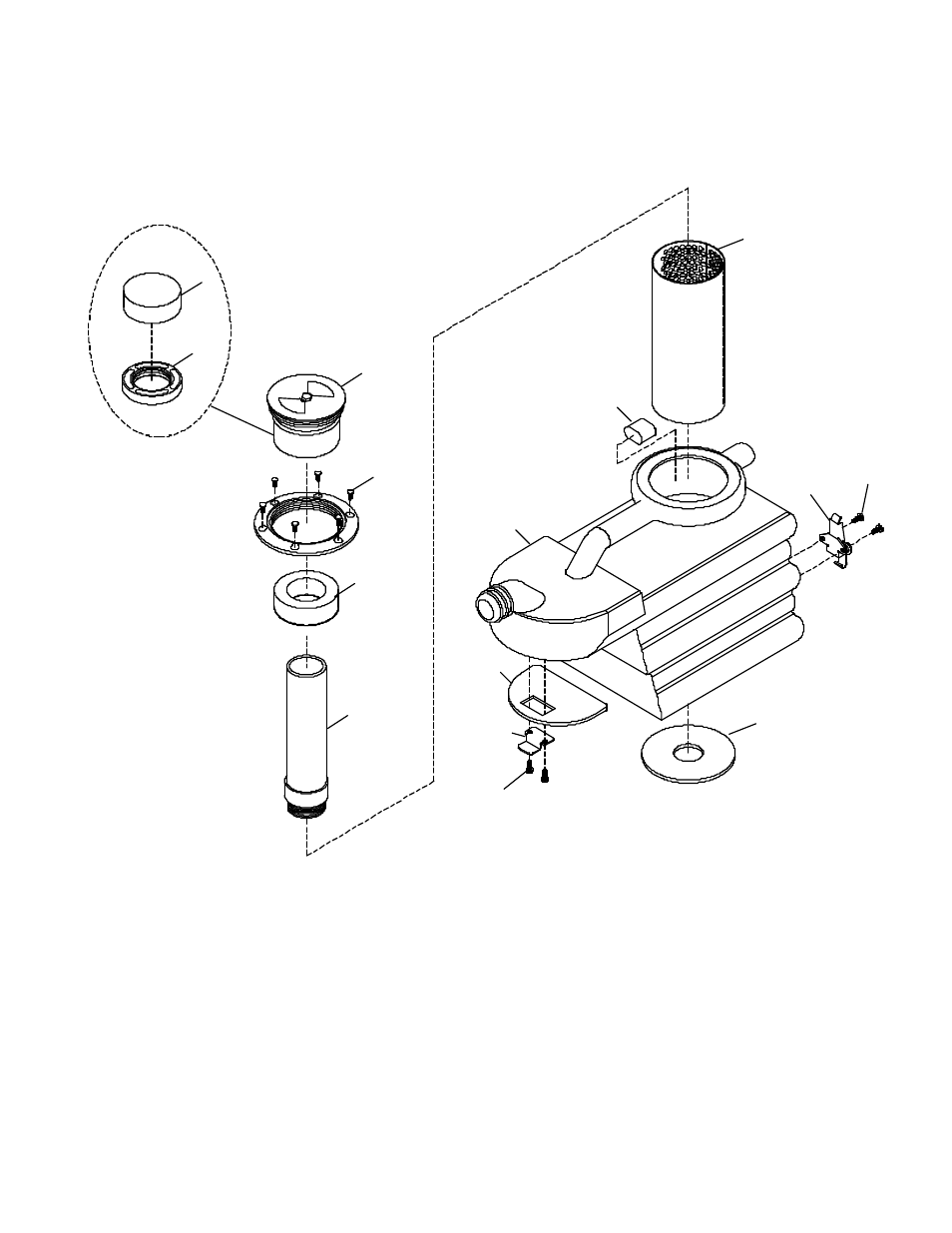 Recovery tank parts | Windsor PRESTO PRSD2 User Manual | Page 12 / 22