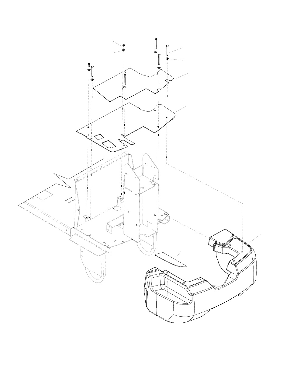 86037680pg5-9, Front bumper & floor | Windsor Saber Glide SGJ32 User Manual | Page 10 / 54