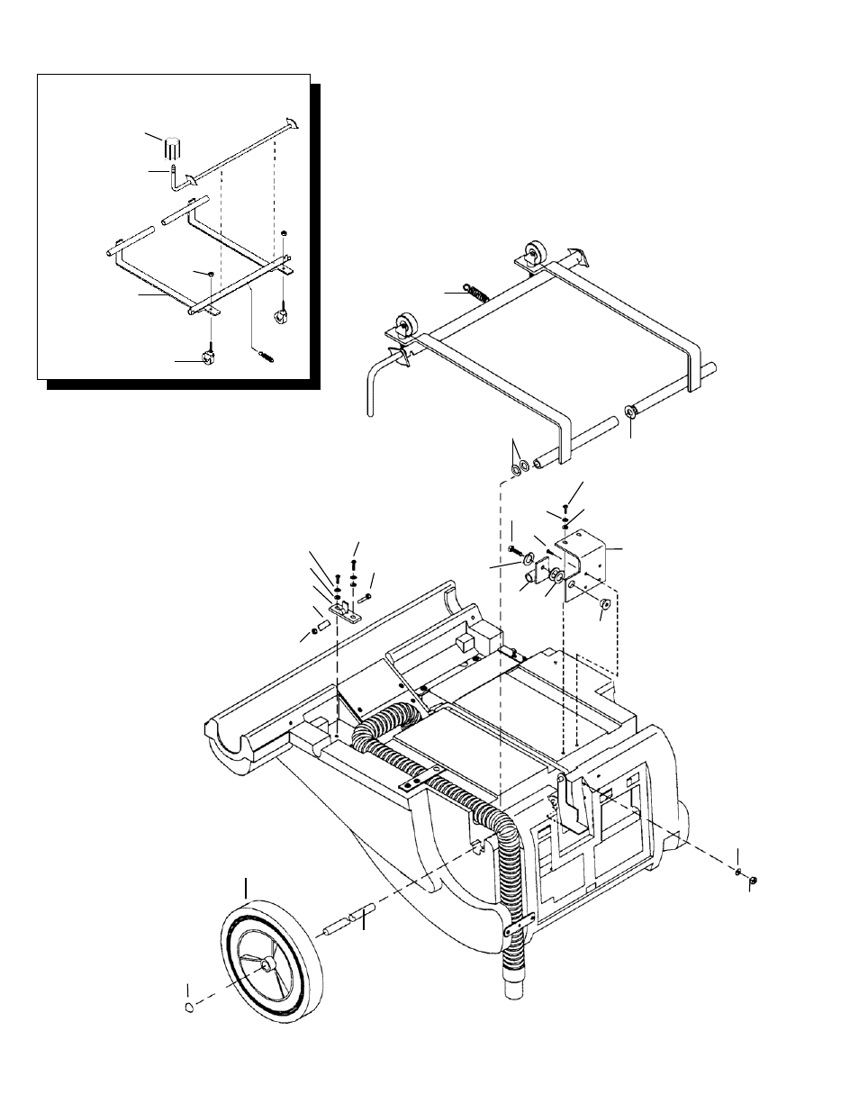 86038510p5-3, Brush height and wheel group | Windsor Wave WAV 10125050 User Manual | Page 18 / 28