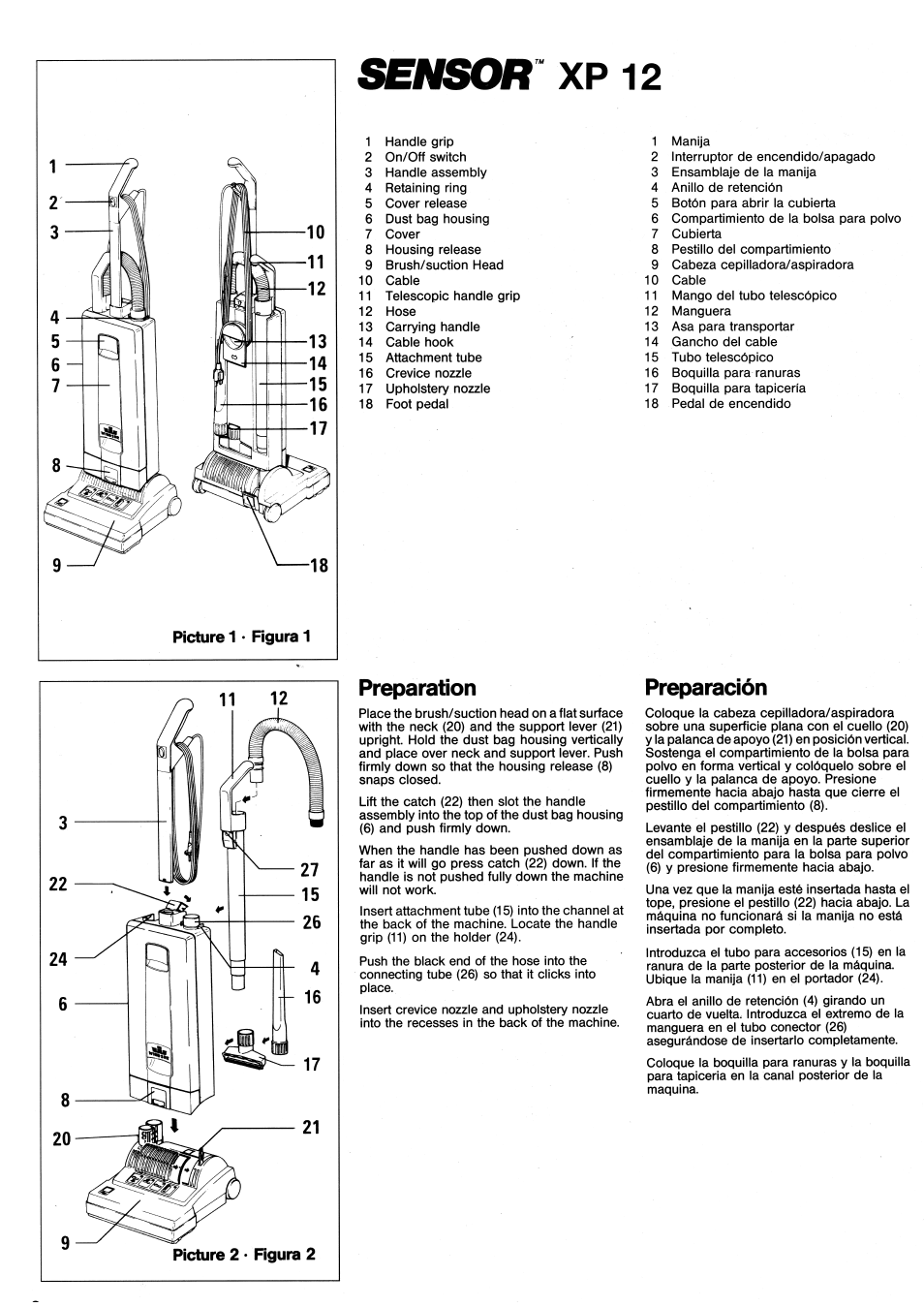 Windsor Sensor SRXP12 User Manual | Page 8 / 18
