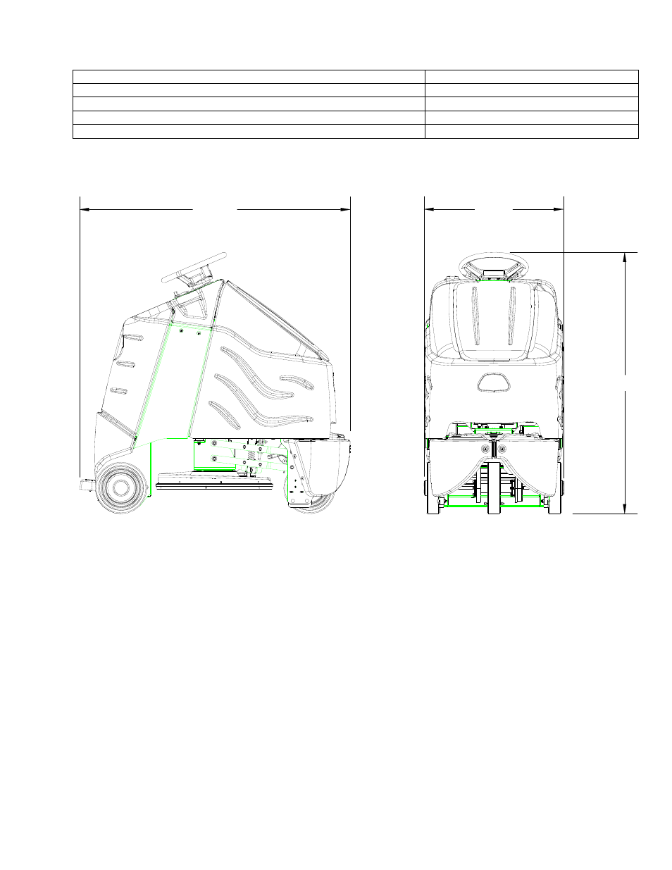 630-630-0 pg 3-2 and 3-3, Technical specifications | Windsor Chariot iGloss Burnisher CB20 User Manual | Page 9 / 99