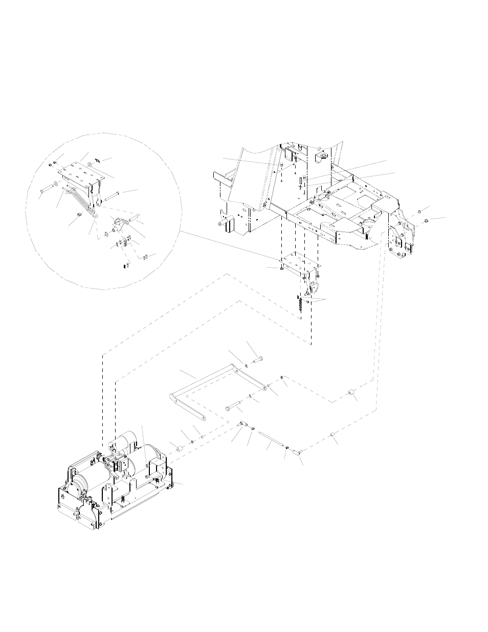 Scrub deck lift linkage | Windsor Chariot CE24 User Manual | Page 28 / 76