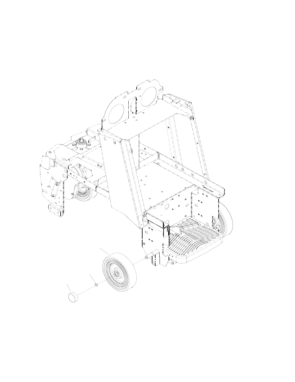 Wheel-rear | Windsor Chariot CE24 User Manual | Page 48 / 76