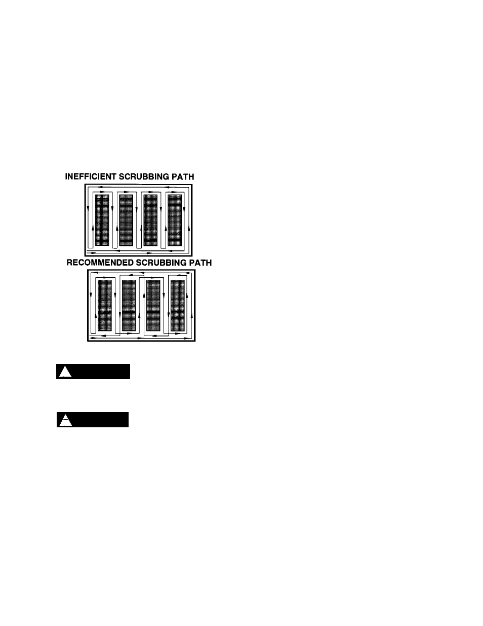 Machine operation, Caution ! warning | Windsor Saber Cutter SCEX364 User Manual | Page 17 / 35
