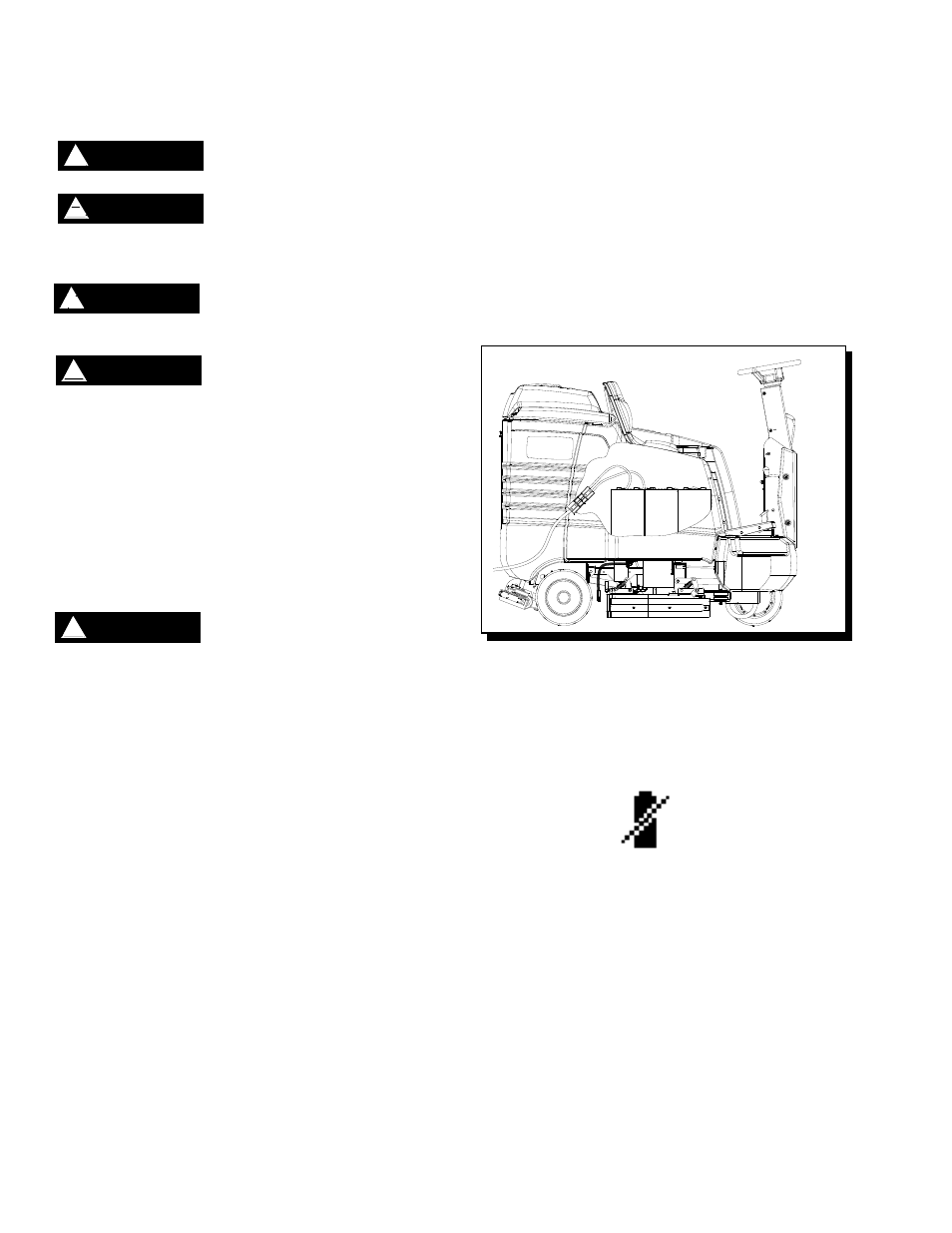 86037680p4-3, Maintenance, Warning ! warning ! warning ! warning ! warning | Windsor Saber Glide 10052530 User Manual | Page 26 / 42