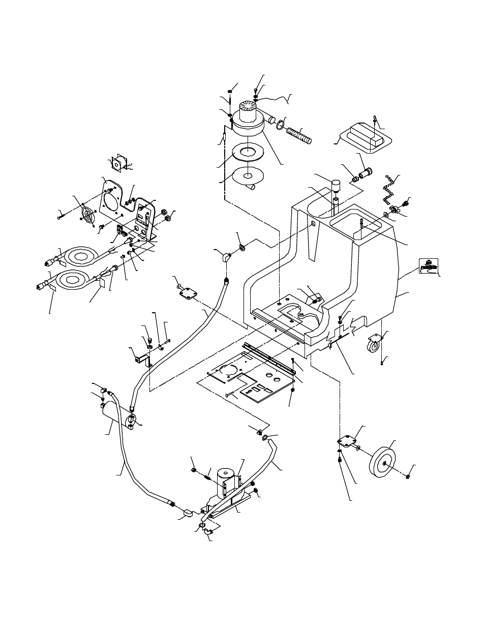 Solution tank assembly | Windsor D250 (115V) User Manual | Page 16 / 20