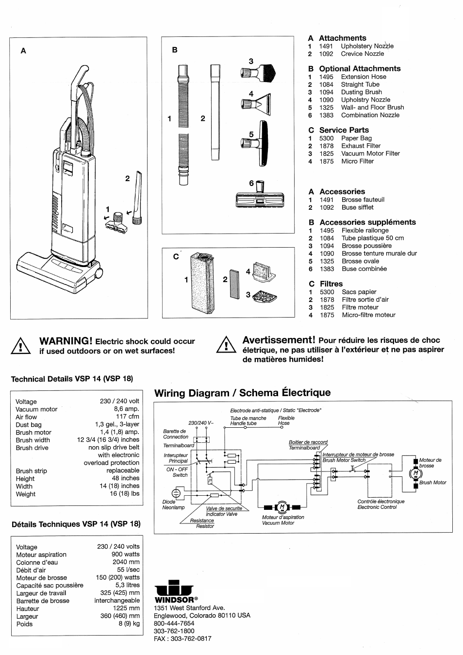 Windsor Versamatic Plus 10120390 User Manual | Page 10 / 22