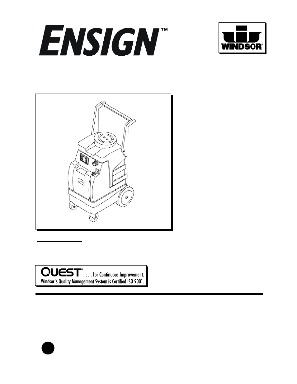 Windsor E50 User Manual | 26 pages
