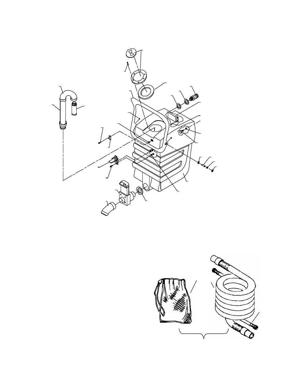 Recovery tank group | Windsor E50 User Manual | Page 18 / 26