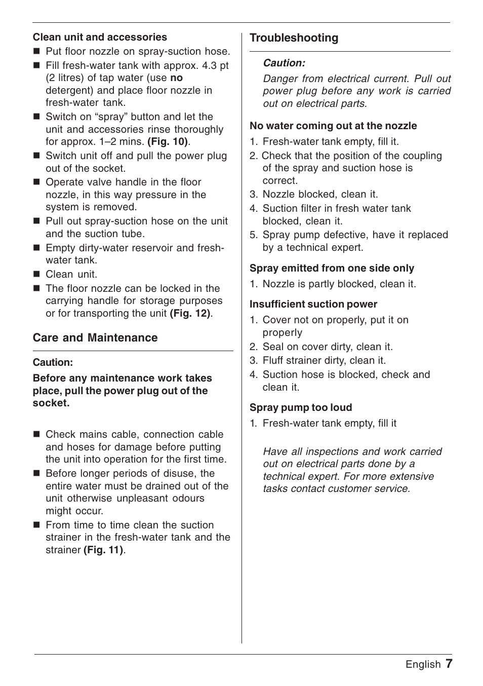 Windsor Priza User Manual | Page 7 / 26