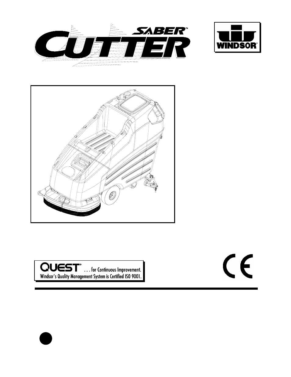 Windsor Walk Behind Scrubber SCE264 User Manual | 33 pages