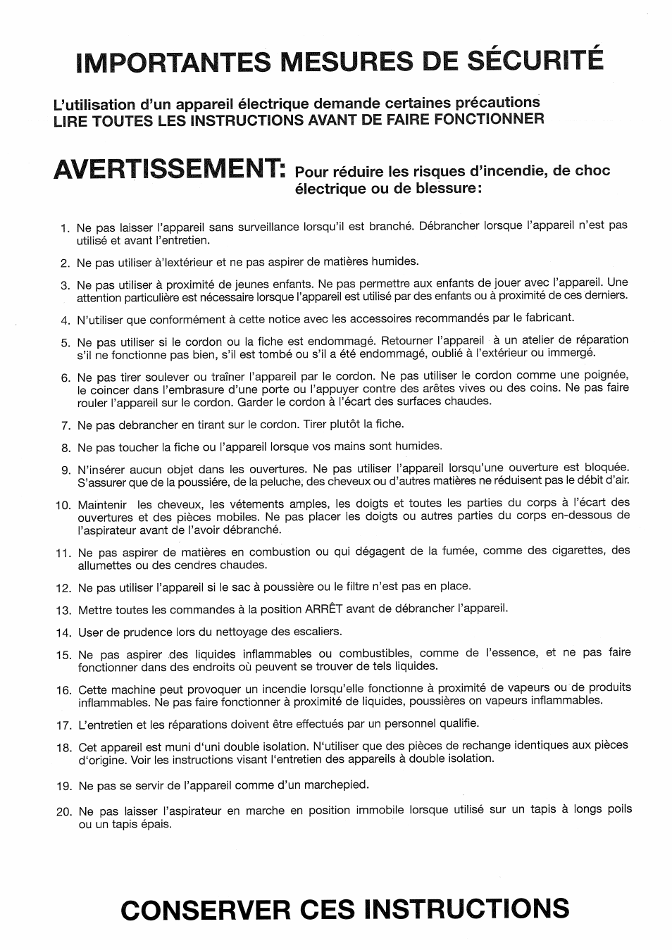 Windsor Sensor XP 15 SRXP15IA User Manual | Page 3 / 18