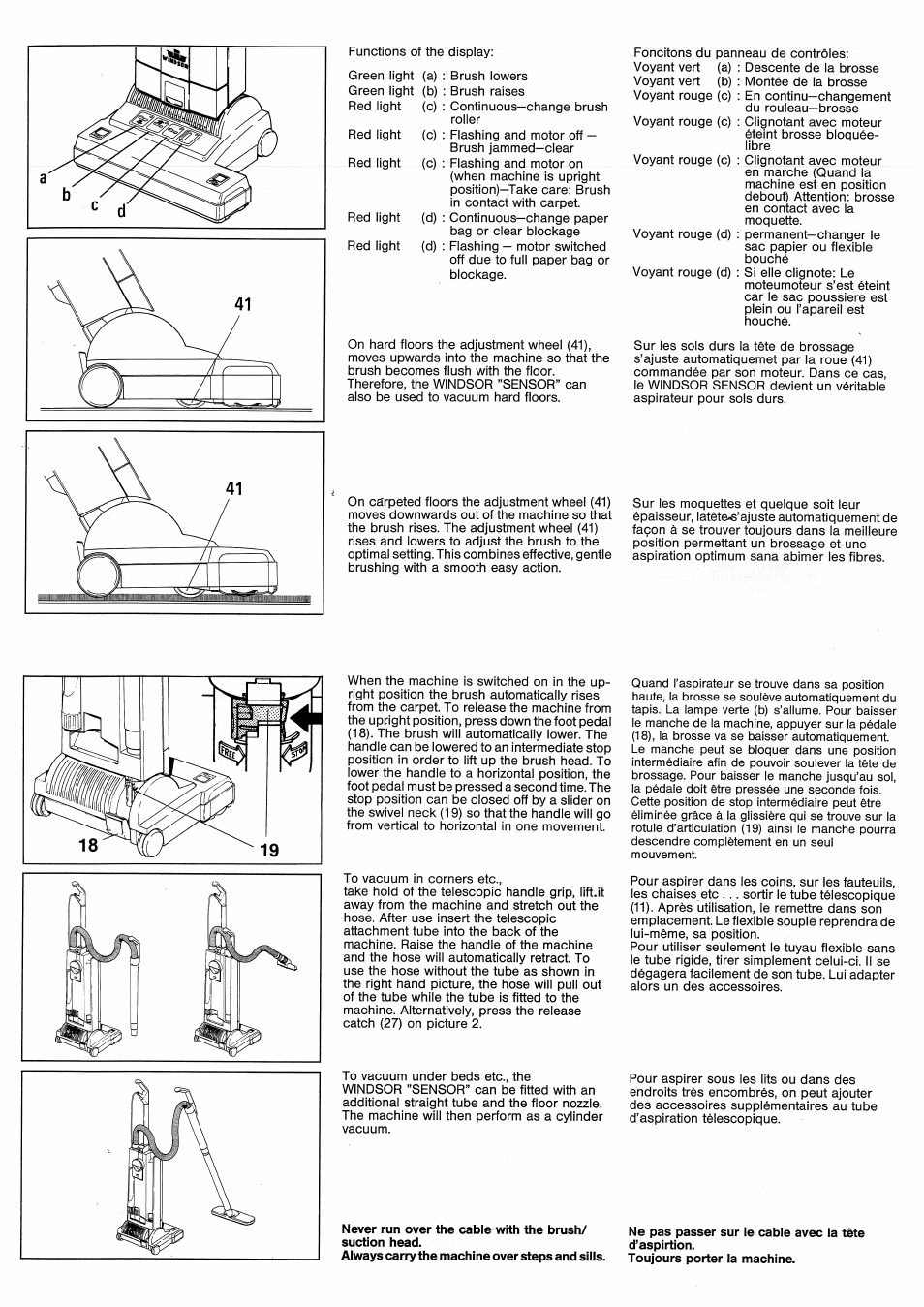 Windsor Sensor XP 15 SRXP15IA User Manual | Page 9 / 18