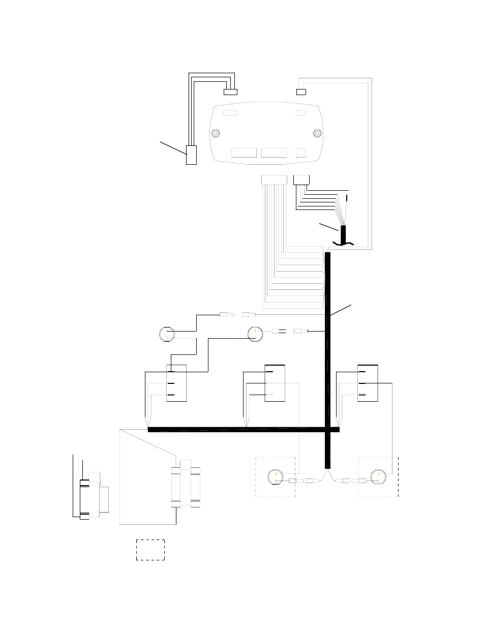 Wiring-control panel, Indicates optional accessory | Windsor Saber Glide 86037580 User Manual | Page 62 / 79
