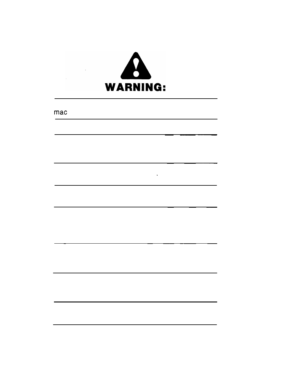 Operator safety instructions | Windsor PT-20 User Manual | Page 2 / 18