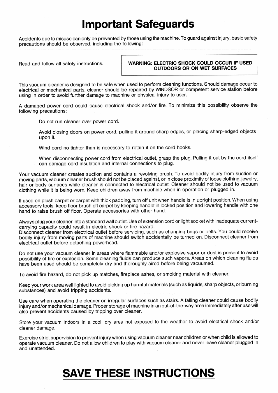 Windsor Sensor SRS12 User Manual | Page 6 / 18