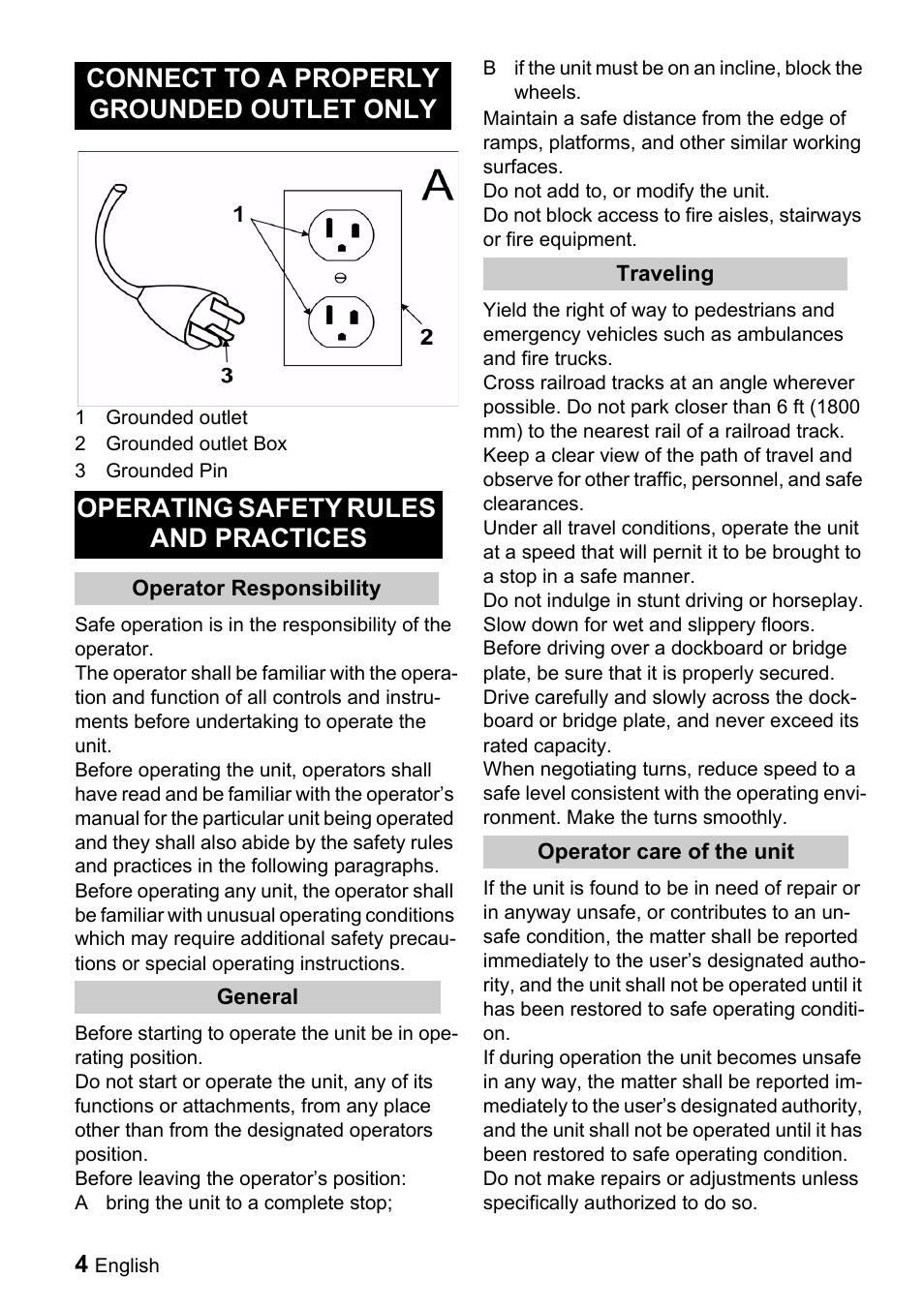 Windsor Saber Compact 16 User Manual | Page 4 / 44