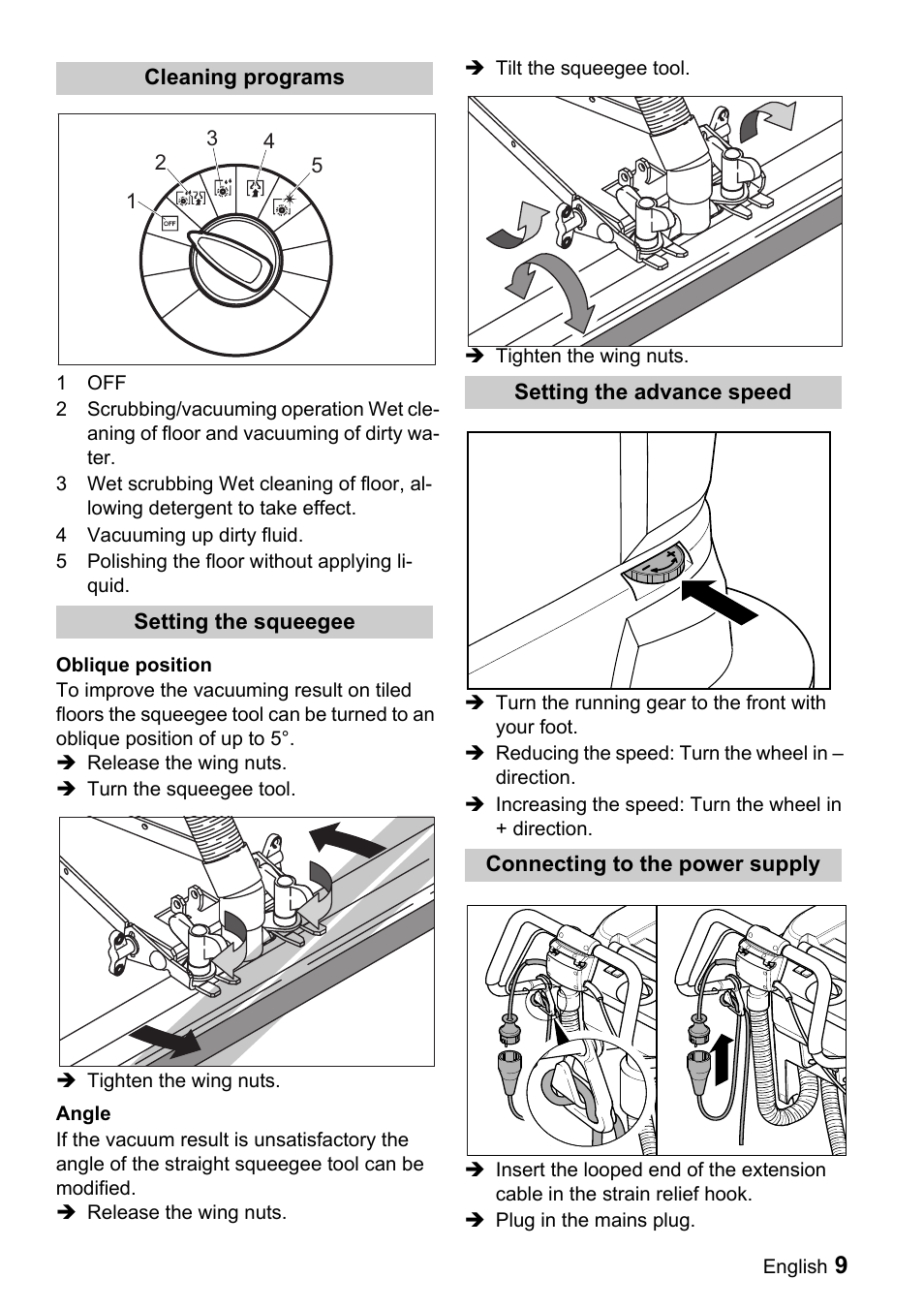 Windsor Saber Compact 16 User Manual | Page 9 / 44