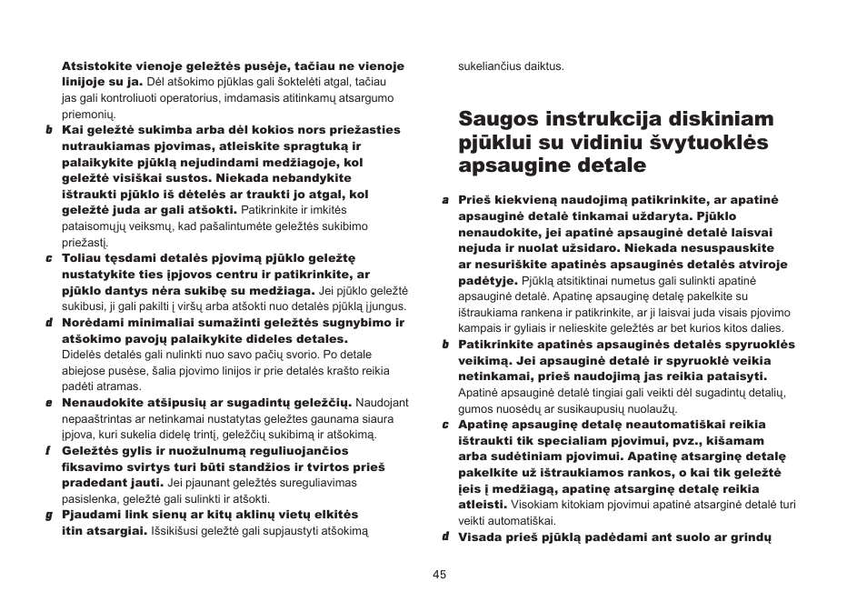 WORX Tools WU433 User Manual | Page 45 / 100