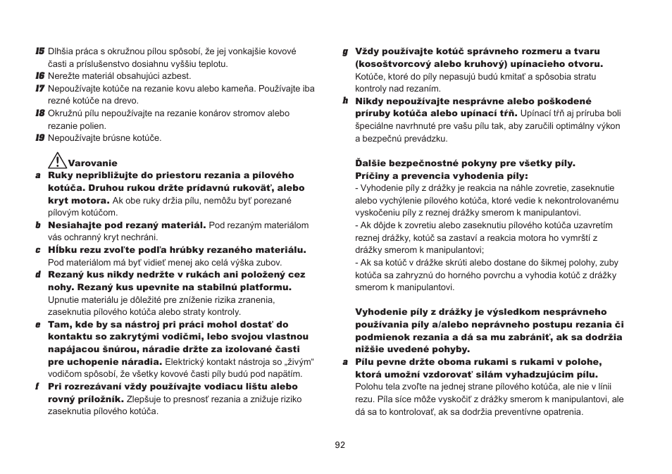 WORX Tools WU433 User Manual | Page 92 / 100