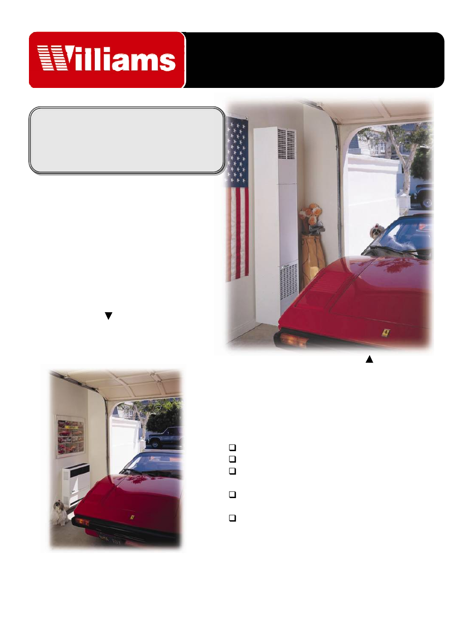 Williams 8925 User Manual | 2 pages