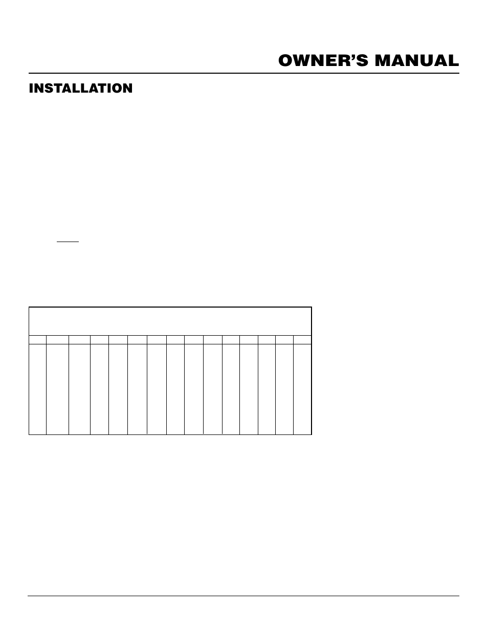 Owner’s manual, Installation, Continued) | Williams 4003532 User Manual | Page 9 / 28