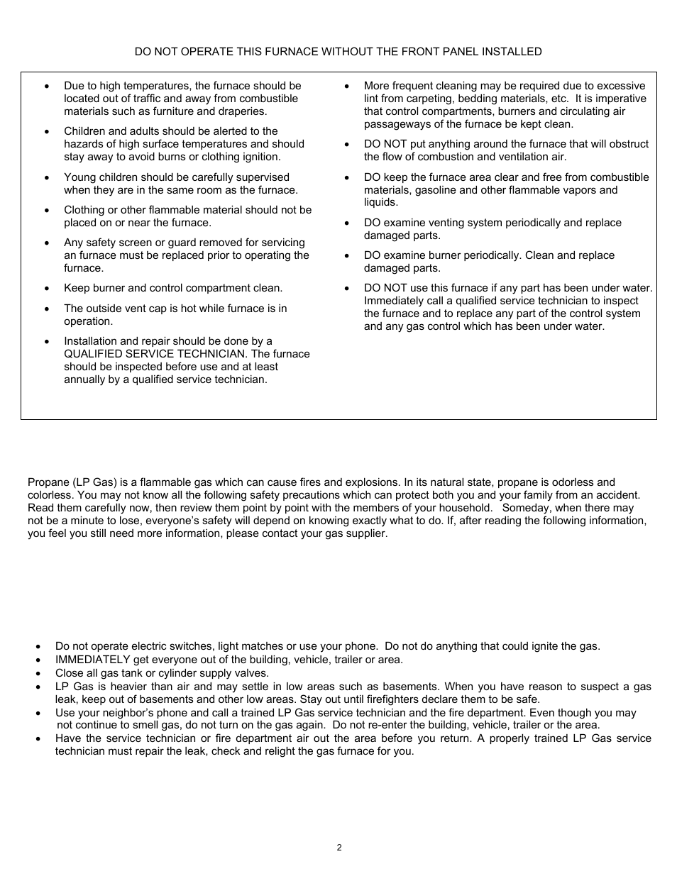 Williams 2903512 User Manual | Page 3 / 24