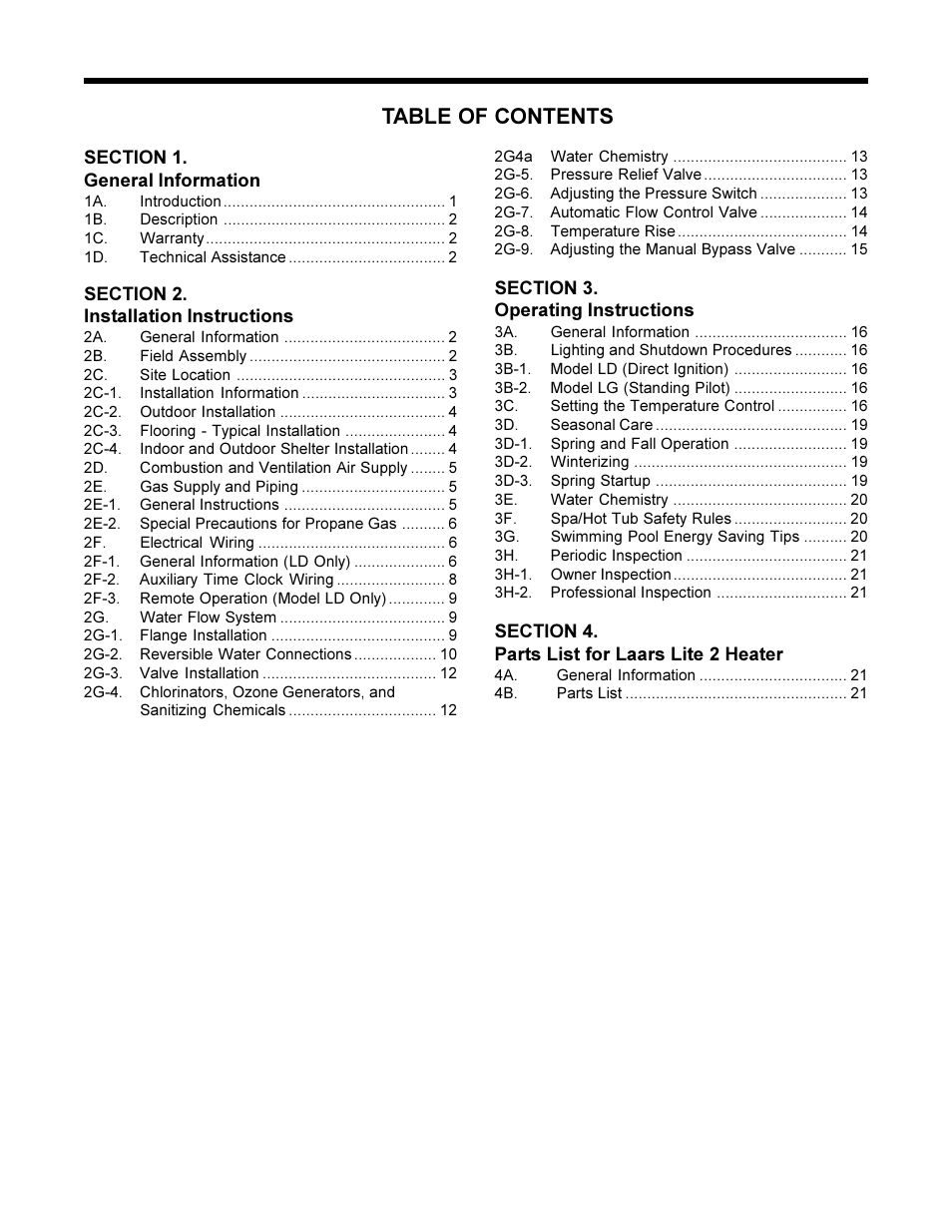 Waterpik Technologies LD User Manual | Page 2 / 28