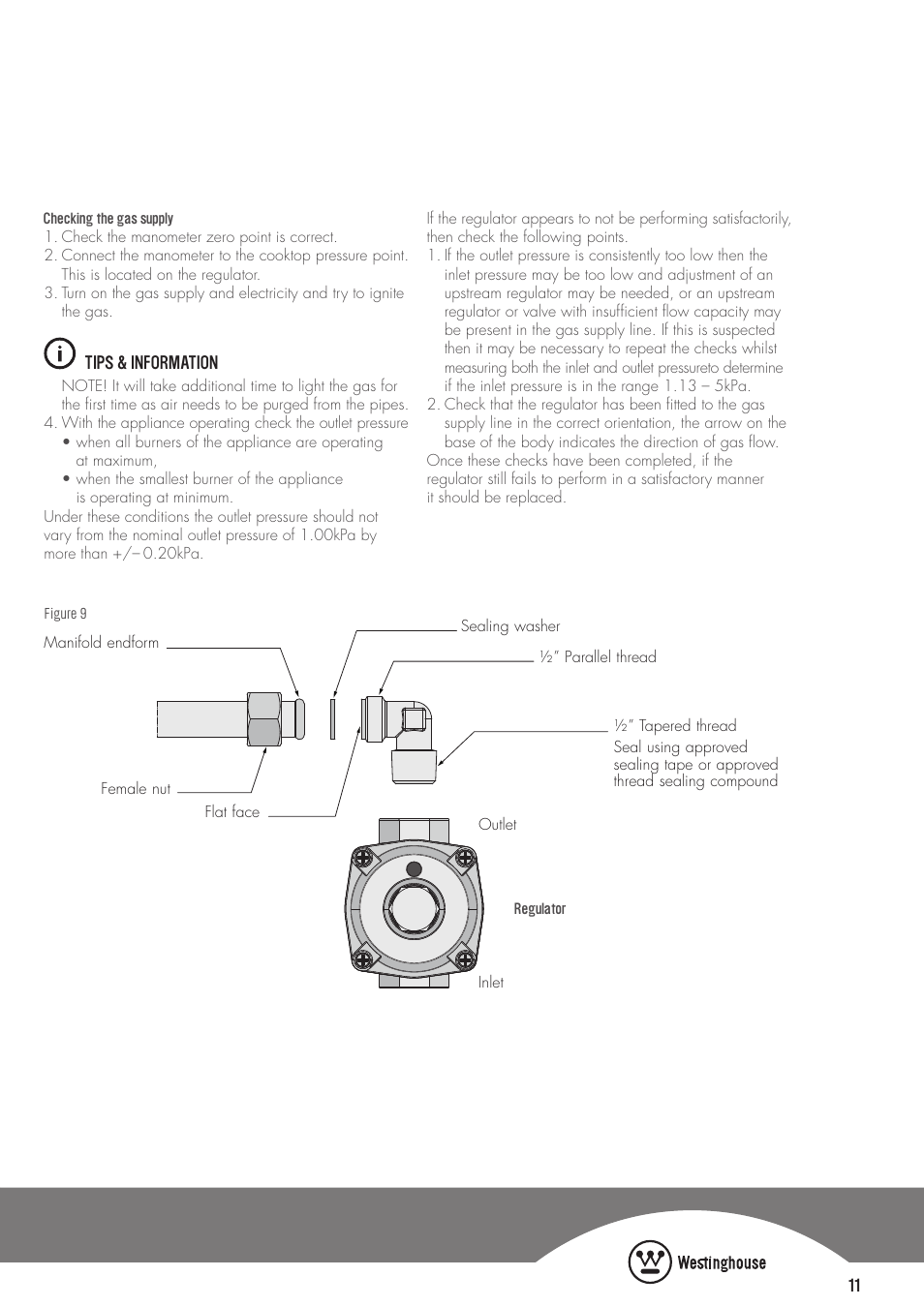 Westinghouse GHP17S User Manual | Page 11 / 16