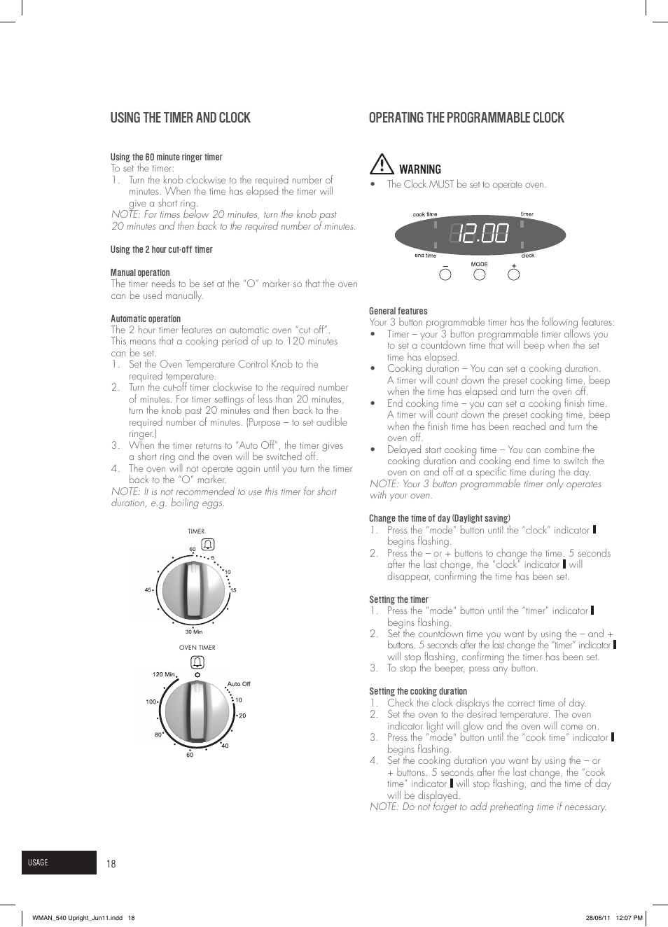 Westinghouse GEK1385W User Manual | Page 18 / 28