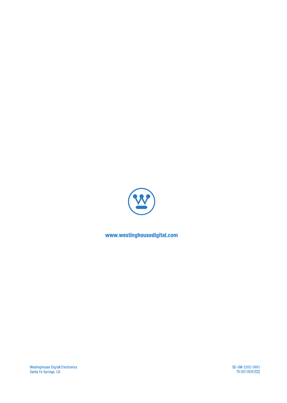 Westinghouse LCM-22W3 User Manual | Page 64 / 64