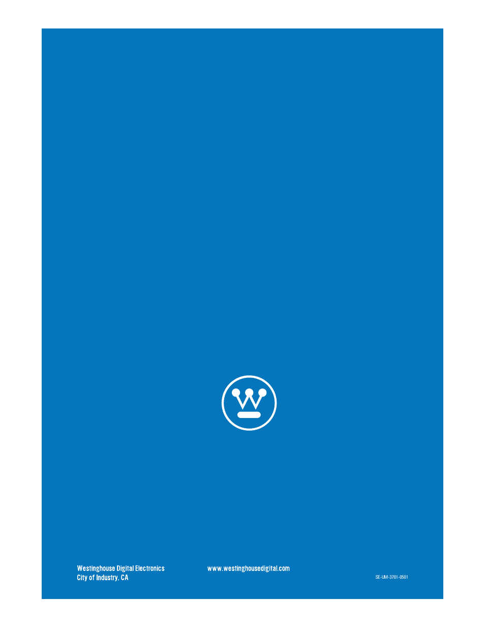 Westinghouse LVM-37w1 User Manual | Page 22 / 22