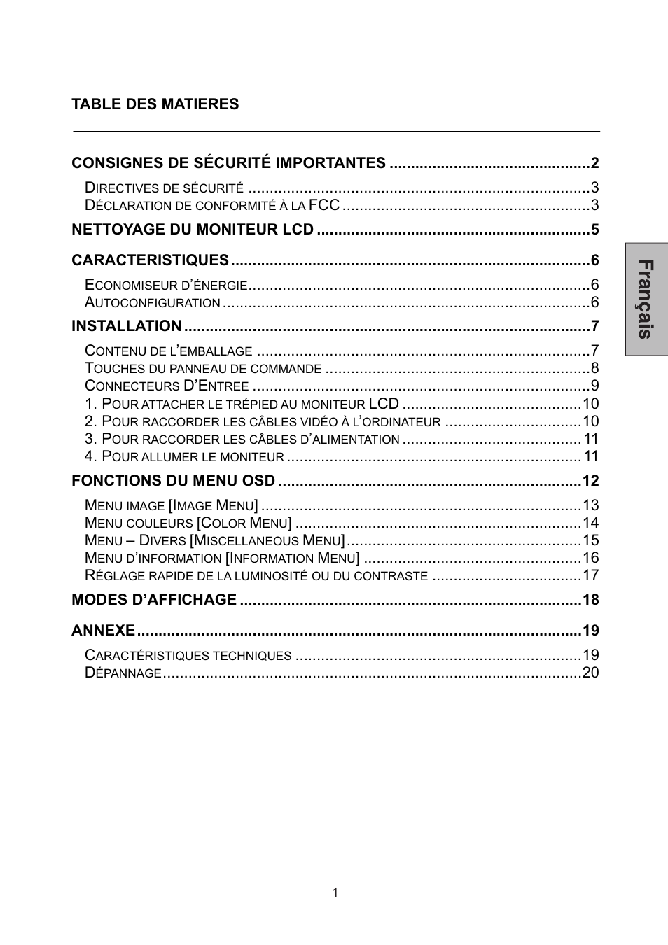 Westinghouse L2046NV User Manual | Page 22 / 66