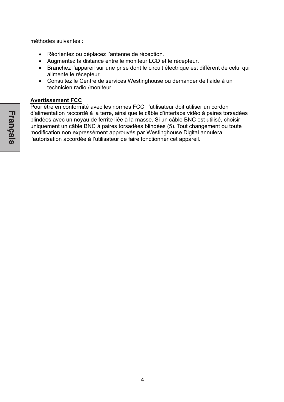 Westinghouse L2046NV User Manual | Page 25 / 66